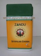 Zandu, SITOPALADI CHURNA 180g Used as Expectorant